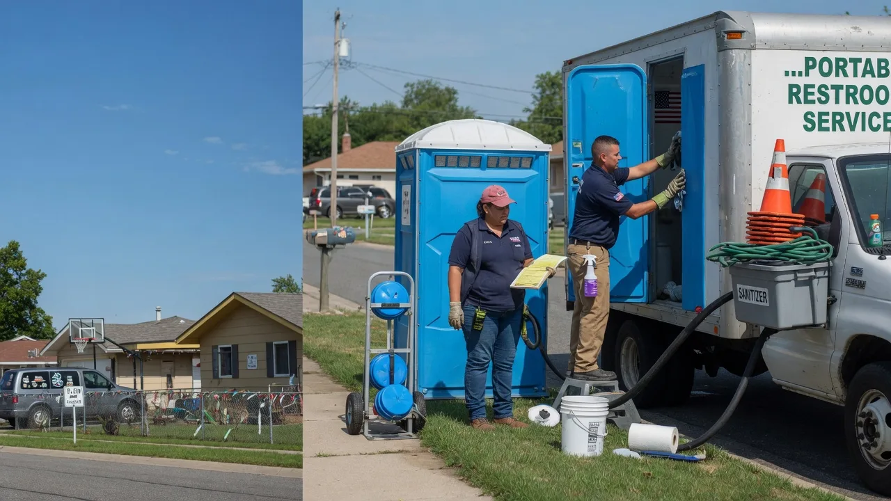 Portable Toilet Rental in Columbia, SC near me